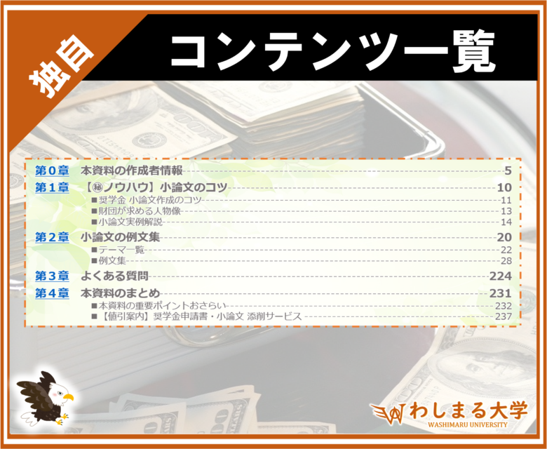 【大ボリューム】奨学金の小論文例文集！50以上の奨学金作文テーマ実例を一挙公開